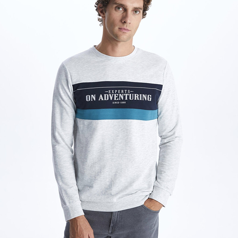 سویشرت مردانه ال سی وایکیکی مدل آنتی باکتریال LORNS