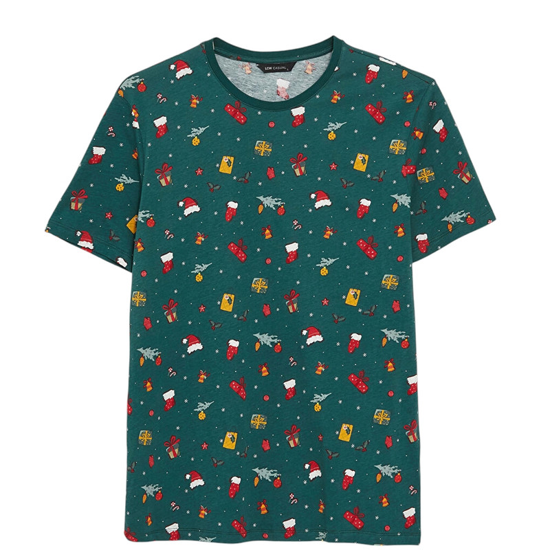 تی‌شرت آستین کوتاه مردانه ال سی وایکیکی مدل MGOG