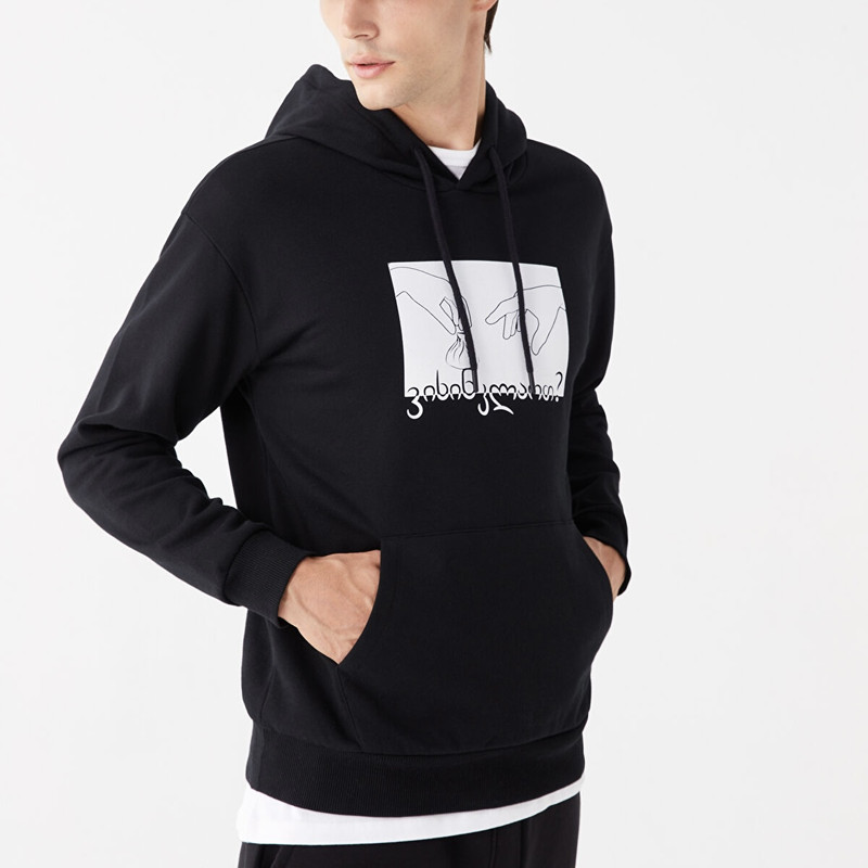 هودی مردانه ال سی وایکیکی مدل آستر سوپر پلار