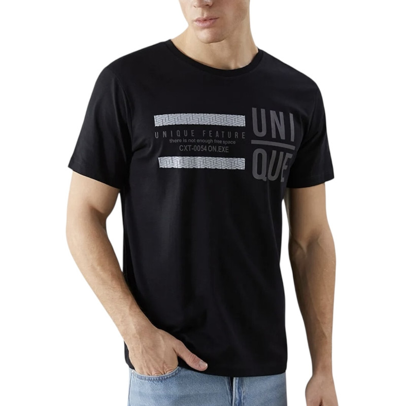 تی‌شرت آستین کوتاه مردانه ال سی وایکیکی مدل تمام پنبه یونیک