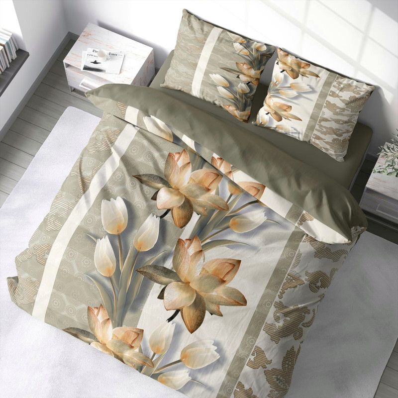 سرویس روتختی دو نفره 8 تکه کالای خواب آرنا مدل ۰۰۸۸۶