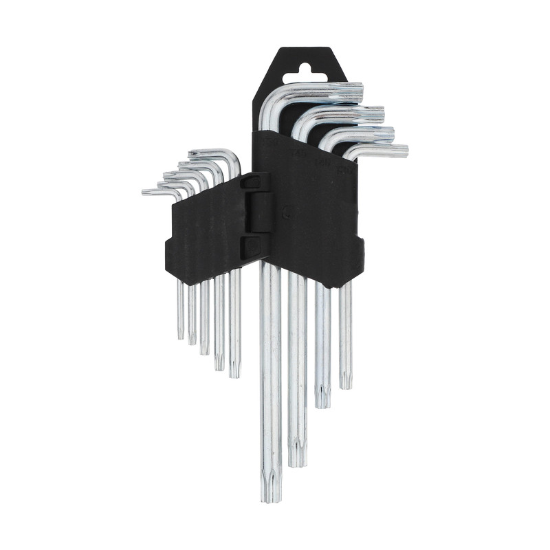 آچار آلن ستاره ای کارتی هنسان کد 9K مجموعه 9 عددی 