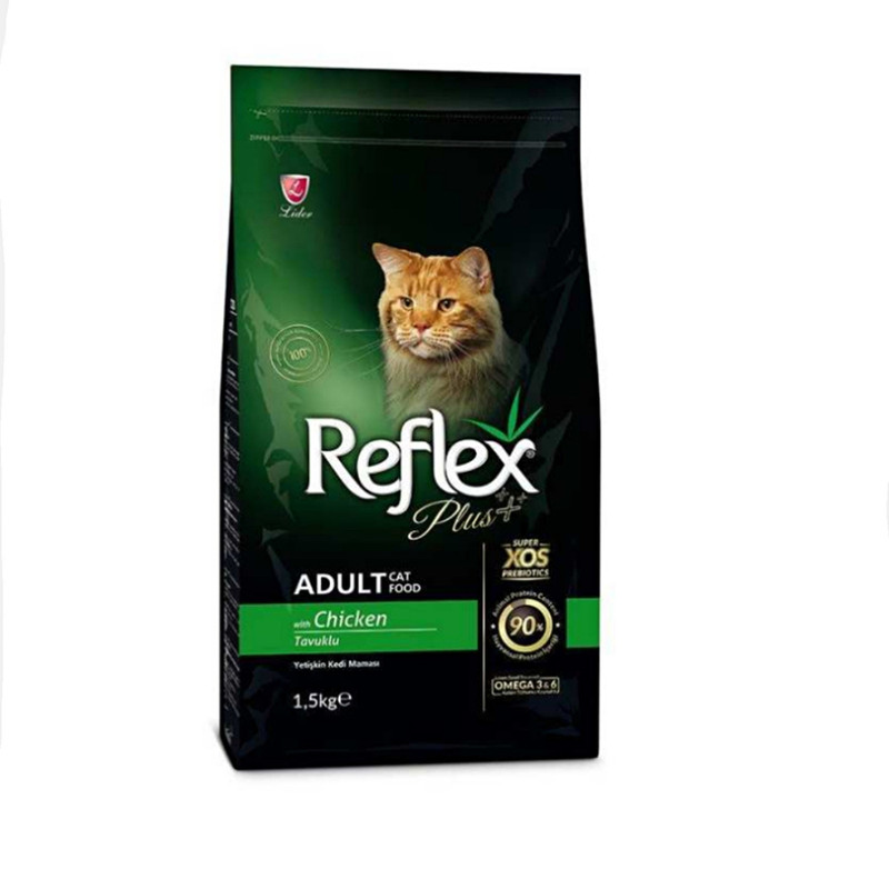 غذای خشک گربه رفلکس مدل Chicken2 وزن 1.5 کیلوگرم