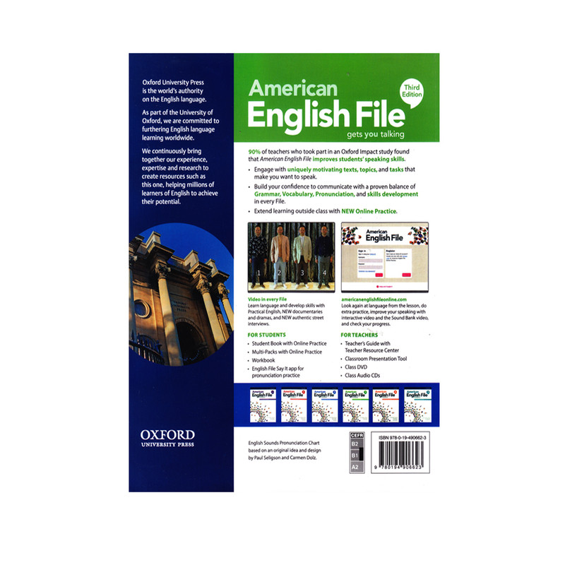 کتاب American English File 3 Third Edition اثر جمعی از نویسندگان انتشارات الوند پویان