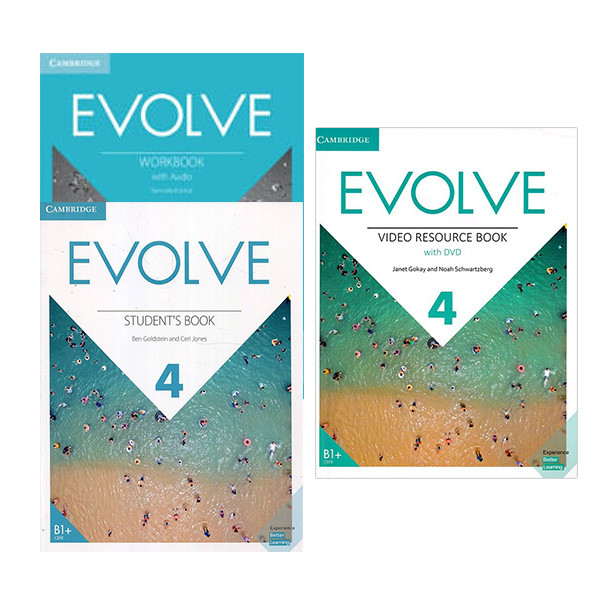 کتاب Evolve 4 و Video Resource Book Evolve 4 اثر Leslie Anne Hendra و Mark Ibboston و Kathryn O'Dell انتشارات دانشگاه کمبریج 3 جلدی