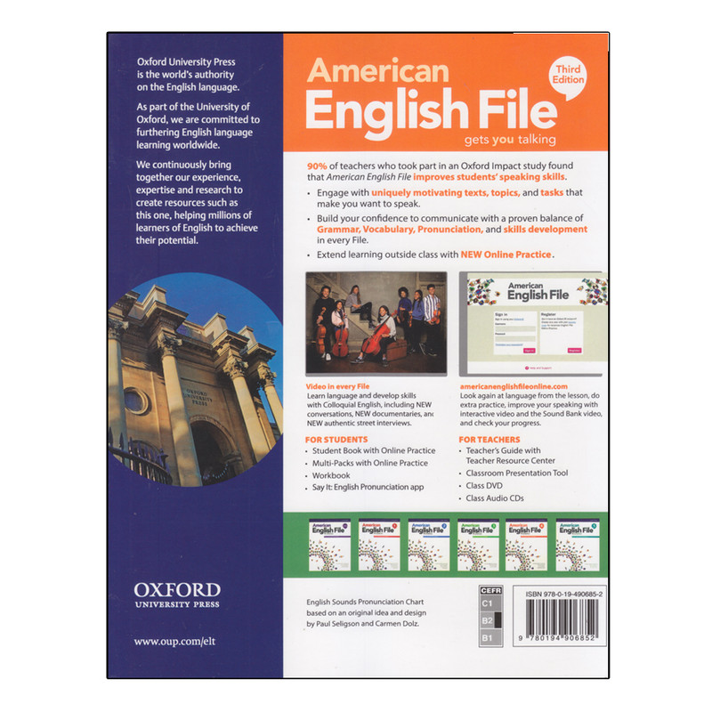کتاب American English File 4 Third Edition اثر جمعی از نویسندگان انتشارات الوندپویان