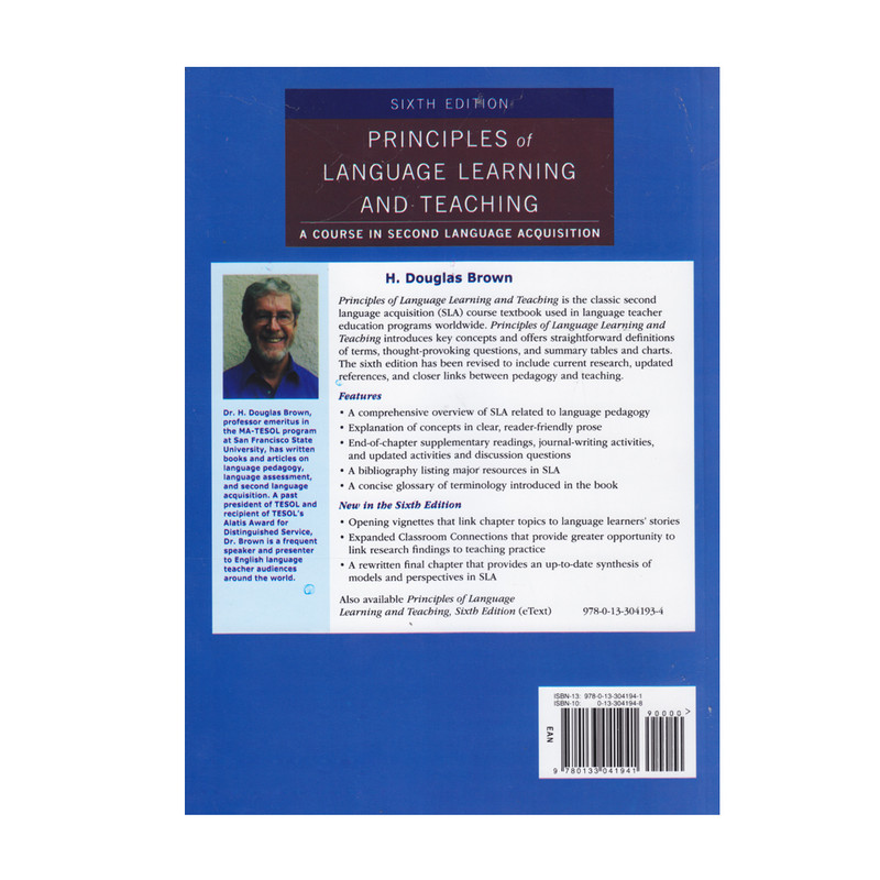 کتاب Principles Of Language Learning And Teaching 6th Edition اثر H. Douglas Brown انتشارات الوندپویان