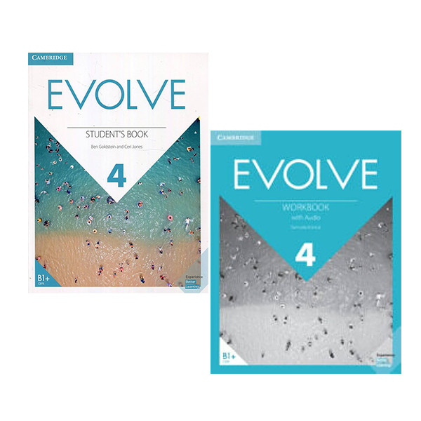 کتاب Evolve 4 اثر Leslie Anne Hendra و Mark Ibboston و Kathryn O'Dell انتشارات دانشگاه کمبریج 2 جلدی