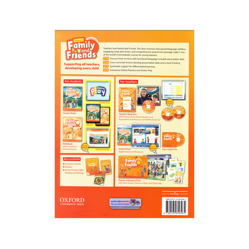 کتاب Family And Friends 4 Second Edition اثر Naomi Simmons انتشارات الوندپویان