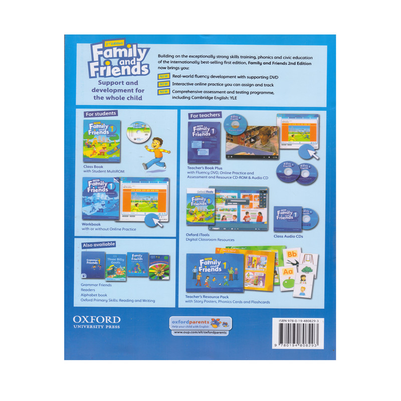 کتاب Family And Friends 1 2nd Edition British اثر Naomi Simmons انتشارات الوندپویان