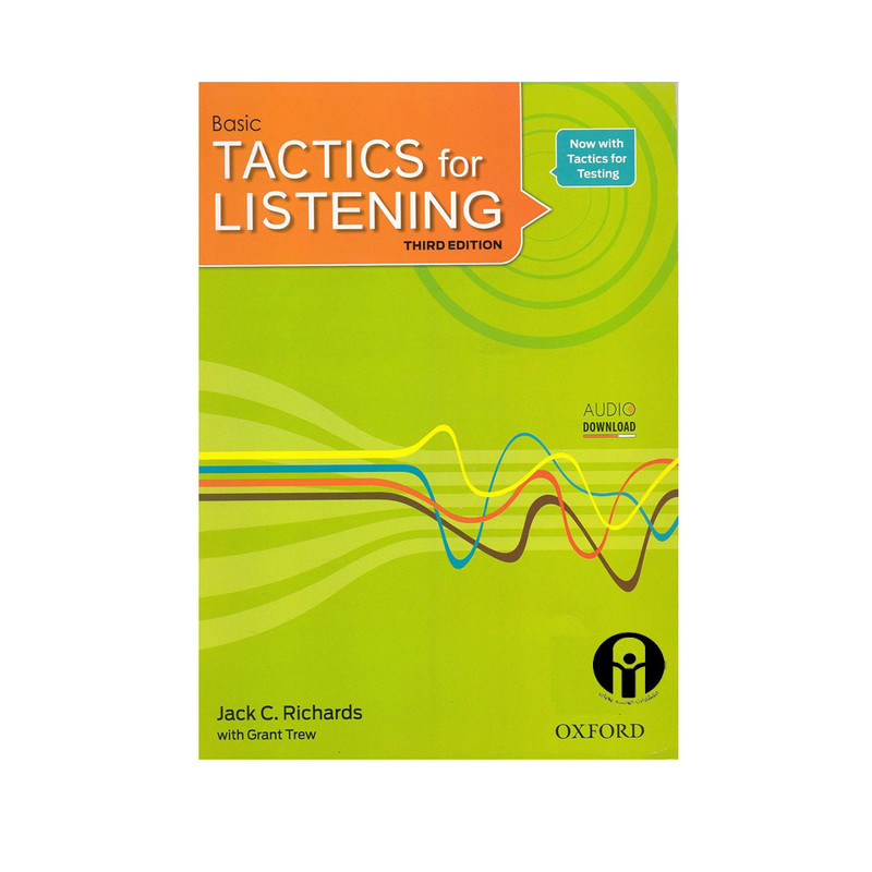 کتاب Basic Tactics For Listening Third Edition اثر Jack C.Richards and Grant Trew انتشارات الوند پویان