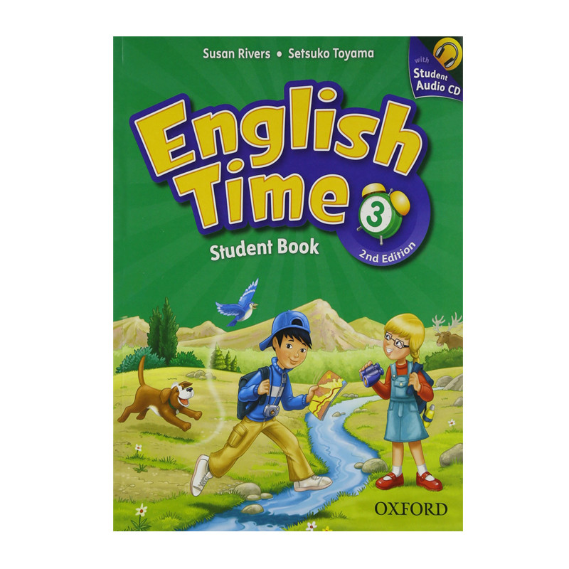 کتاب English Time 3 اثر Susan Rivers And Setsuko Toyama انتشارات Oxford