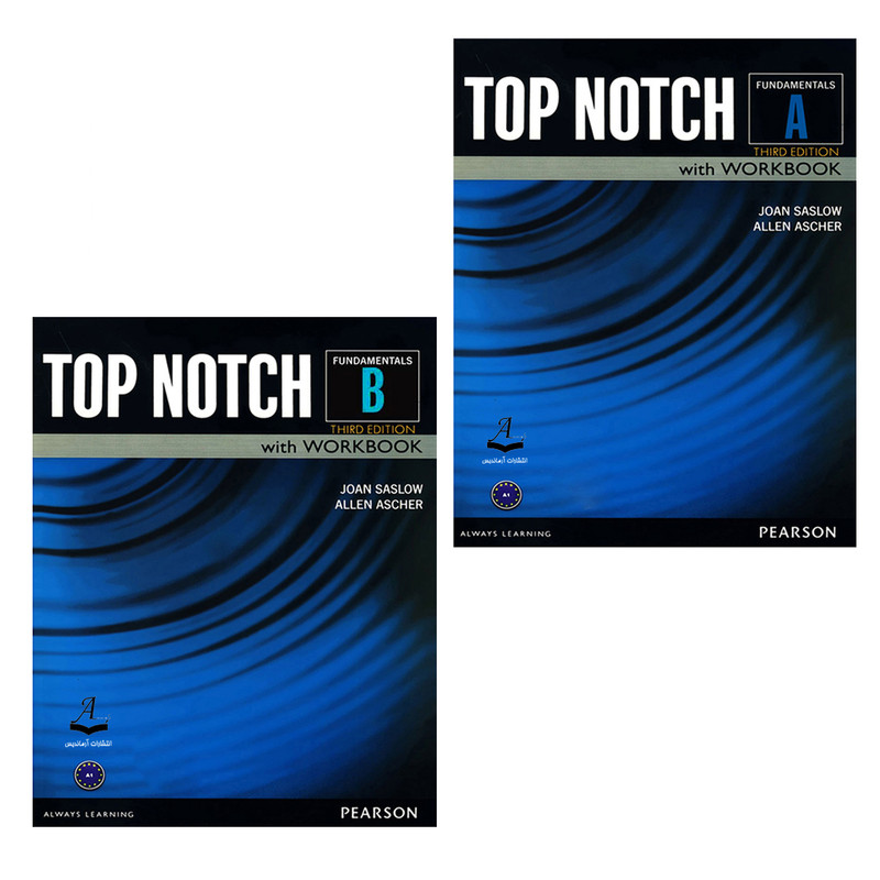 کتاب Top Notch Fundamentals اثر Joan Saslow And Allen Ascher انتشارات آرماندیس 2 جلدی