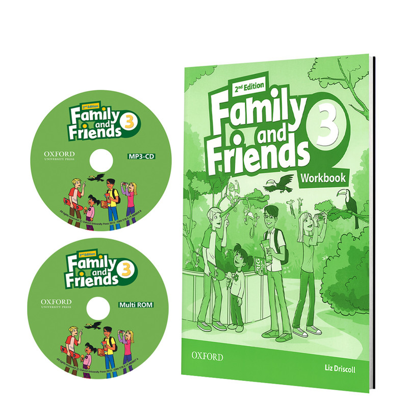 کتاب Family and Friends 3 Second Edition اثر Tamzin Thompson and Naomi Simmons انتشارات oxford