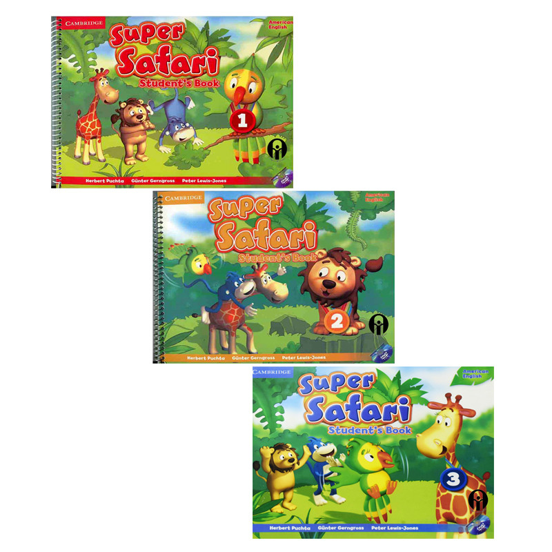 کتاب Super Safari اثر جمعی از نویسندگان انتشارات الوندپویان 3 جلدی