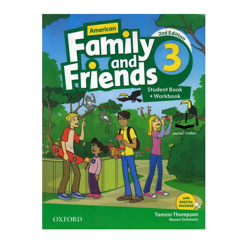 کتاب Family and Friends 3 Second Edition اثر Tamzin Thompson and Naomi Simmons انتشارات آرماندیس