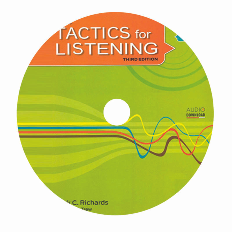 کتاب Tactics For Listening اثر Jack C.Richards And Grant Trew انتشارات الوندپویان 3 جلدی