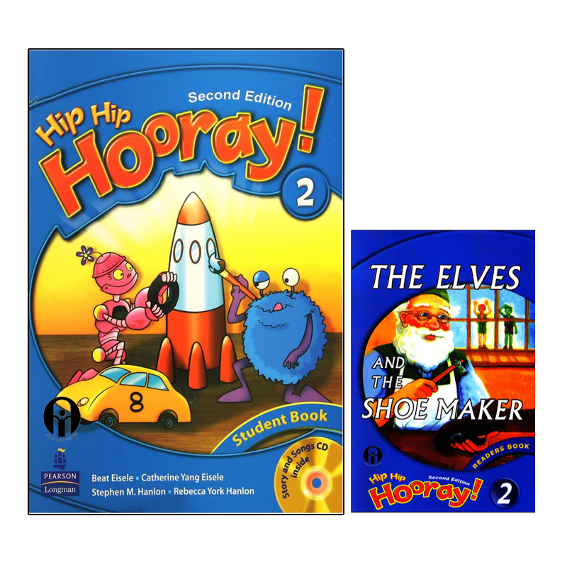 کتاب Hip Hip Hooray 2 اثر جمعی از نویسندگان انتشارات الوندپویان دو جلدی