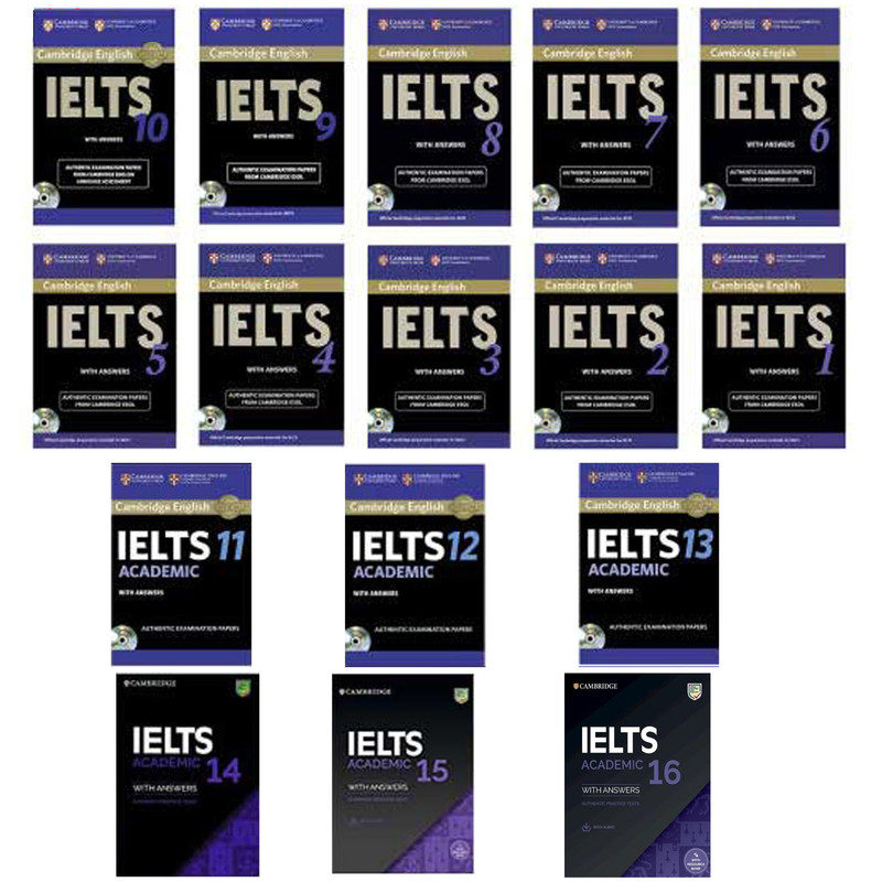 کتاب Cambridge IELTS Academic اثر جمعی از نویسندگان انتشارات هدف نوین جلد 1 تا 16