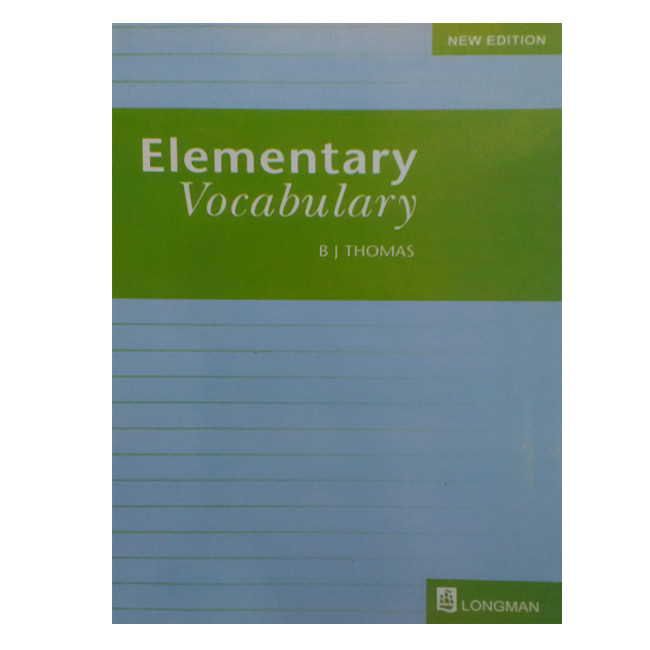 کتاب Elementary Vocabulary اثر bj thomas  انتشارات longman