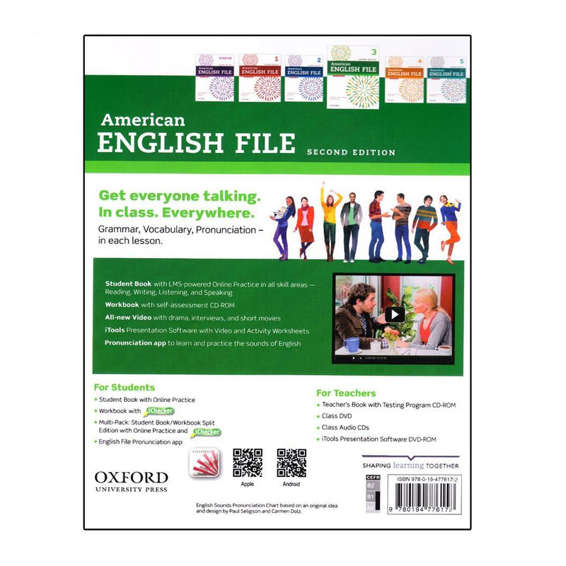 کتاب American English File 3 Second Edition اثر جمعی از نویسندگان انتشارات الوند پویان