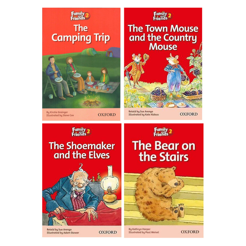 کتاب Family and Friends 2 اثر جمعی از نویسندگان انتشارات هدف نوین 4 جلدی