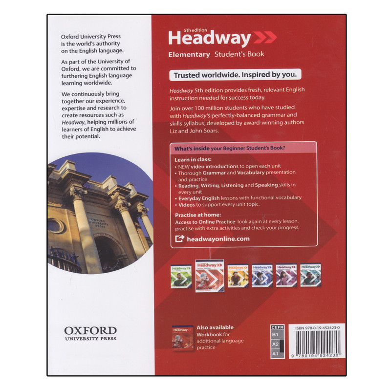 کتاب Headway Elementary 5th Edition اثر جمعی از نویسندگان انتشارات الوندپویان