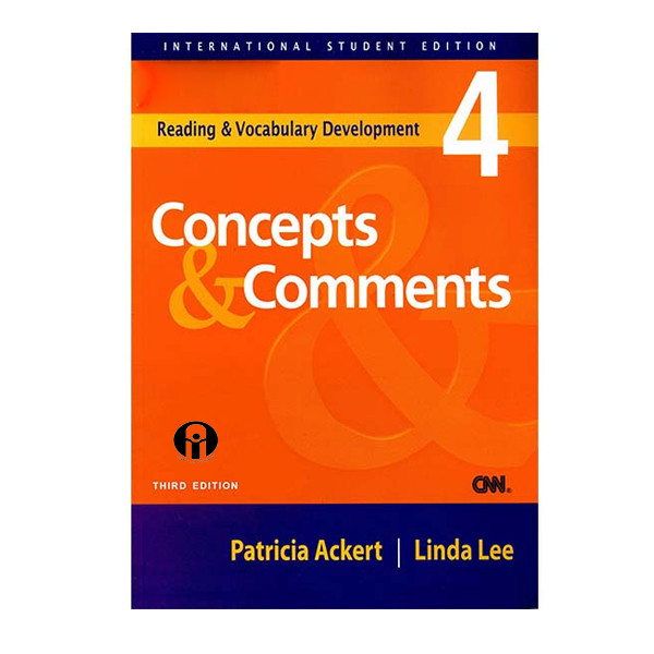 کتاب Concepts and Comments 4 اثر Patricia Ackert and Linda Lee انتشارات الوندپویان
