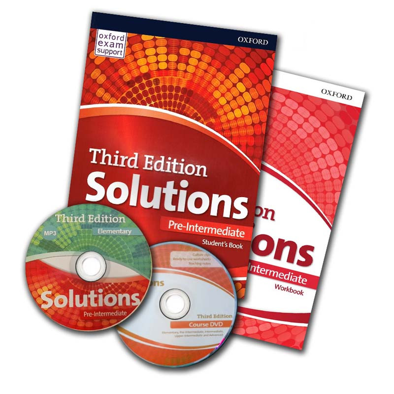کتاب Solutions Pre-Intermediate Third Edition اثر Tim Falla Paul A Davies انتشارات سپاهان