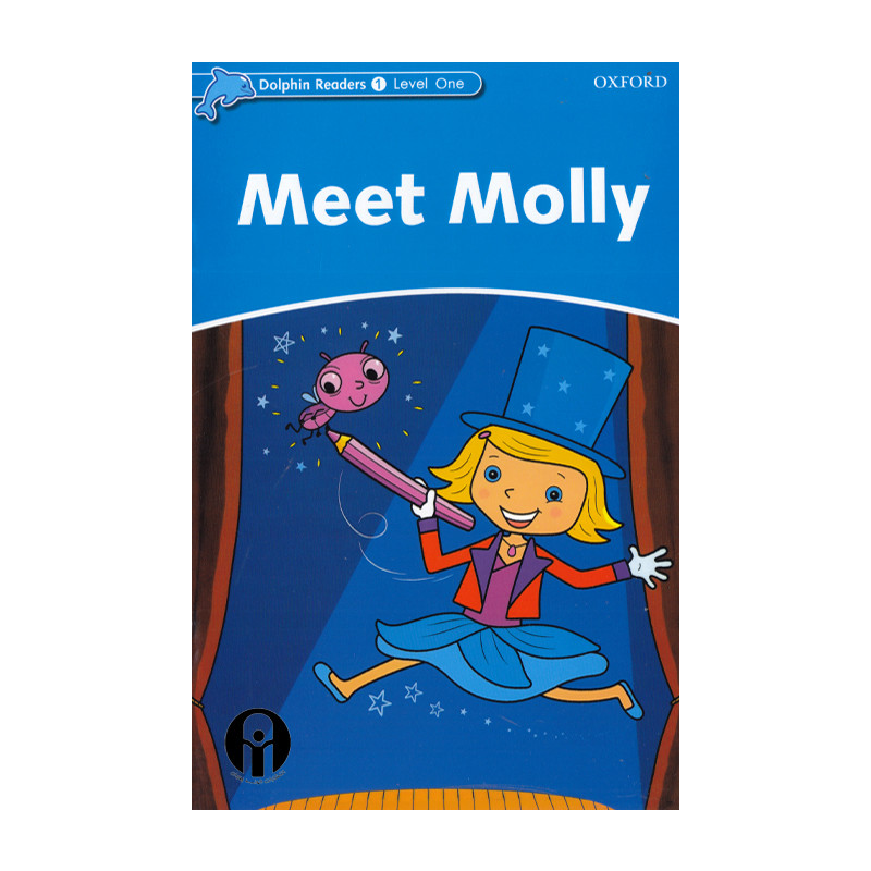 کتاب Dolphin Readers Level One Meet Molly اثر جمعی از نویسندگان انتشارات الوندپویان