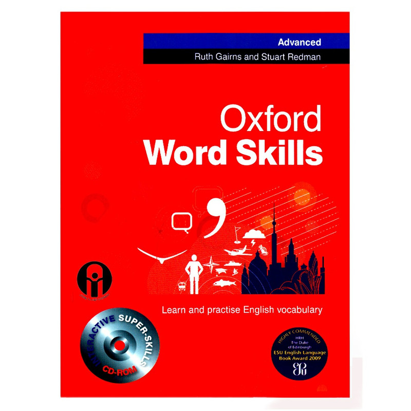 کتاب Oxford Word Skills Advanced اثر Ruth Gairns and Stuart Redman انتشارات الوندپویان