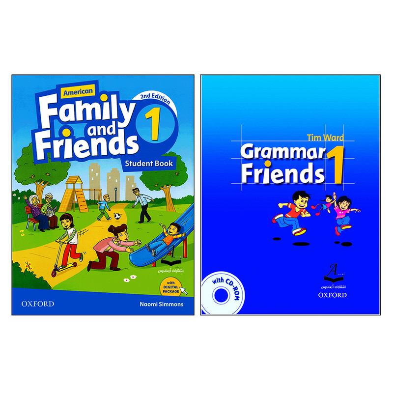 کتاب Family and Friends 1 اثر Naomi Simmons And Tim Ward انتشارات آرماندیس دو جلدی