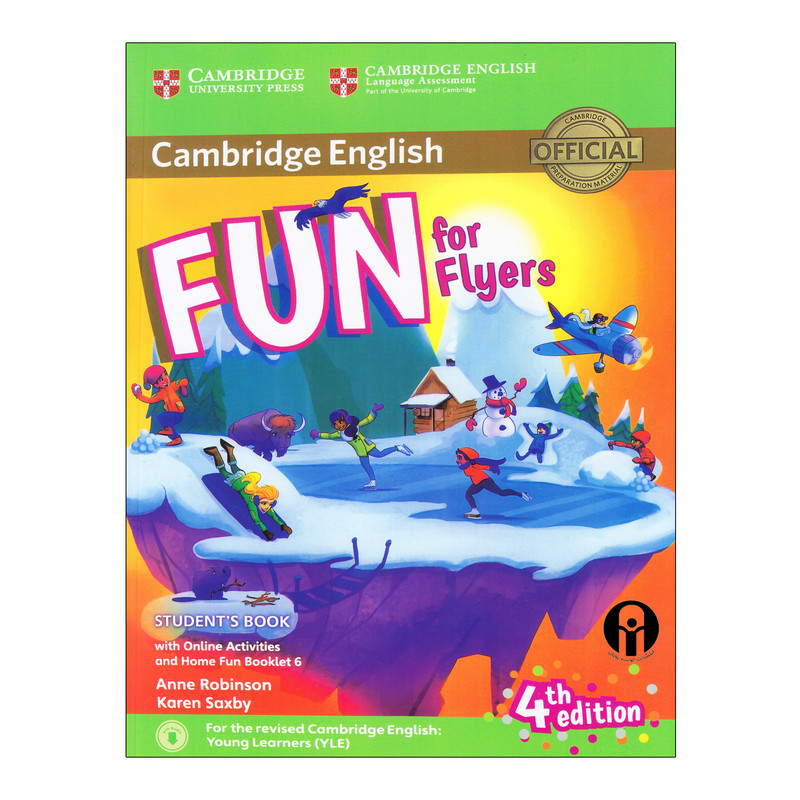 کتاب Cambridge English Fun For Flyers اثر جمعی از نویسندگان انتشارات الوندپویان