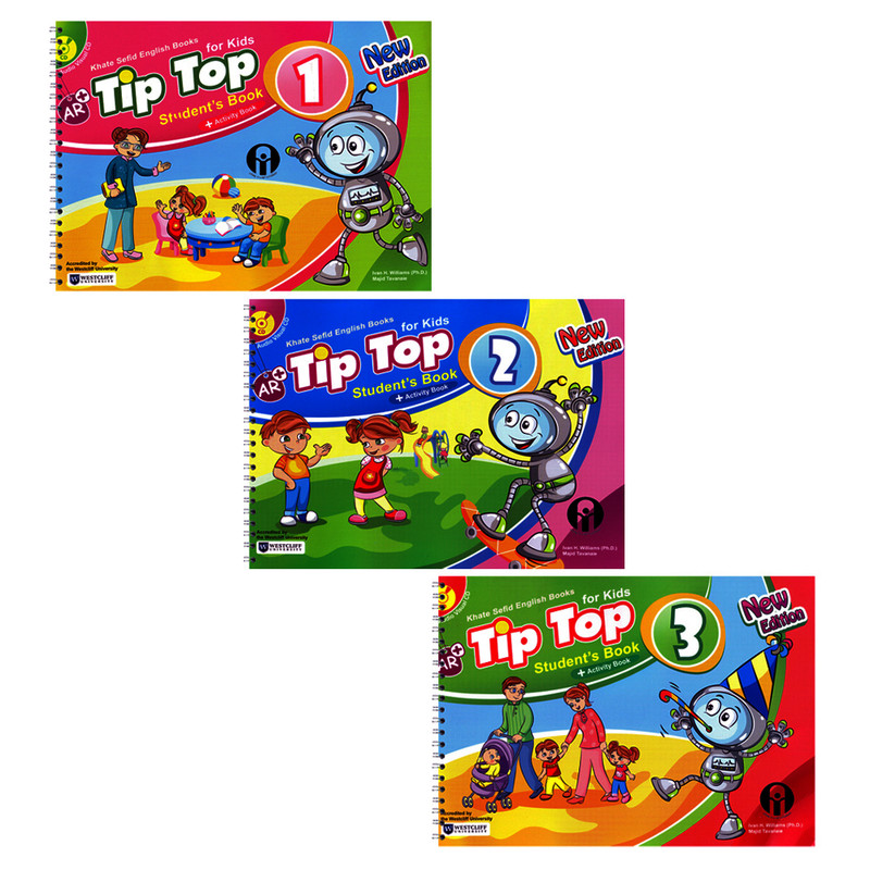 کتاب Tip Top اثر Ivan H. Williams And Majid Tavanaie انتشارات خط سفید سه جلدی