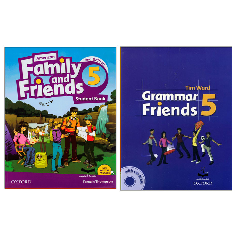 کتاب Family And Friends 5 اثر Tamzin Thompson And Tim Ward انتشارات آرماندیس دو جلدی