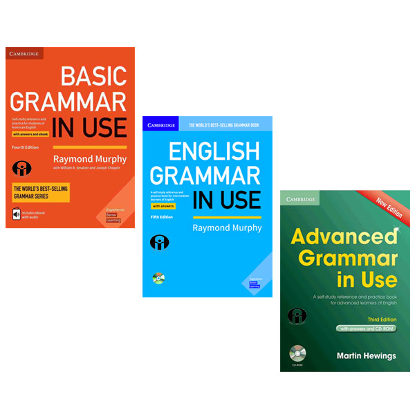 کتاب Grammar In Use اثر جمعی از نویسندگان انتشارات الوندپویان سه جلدی
