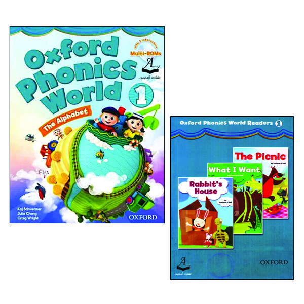کتاب Oxford Phonics World 1 با داستان اثر جمعی از نویسندگان انتشارات آرماندیس دو جلدی