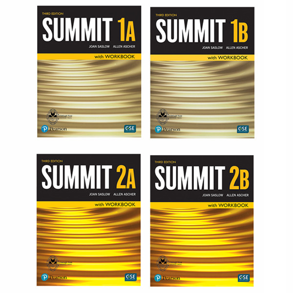 کتاب Summit اثر Joan Saslow And Allen Ascher انتشارات اشتیاق نور 4 جلدی