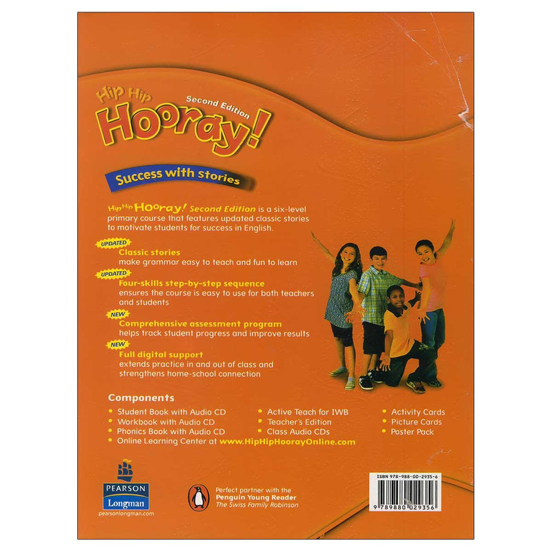 کتاب Hip Hip Hooray 5 اثر جمعی از نویسندگان انتشارات لانگمن 