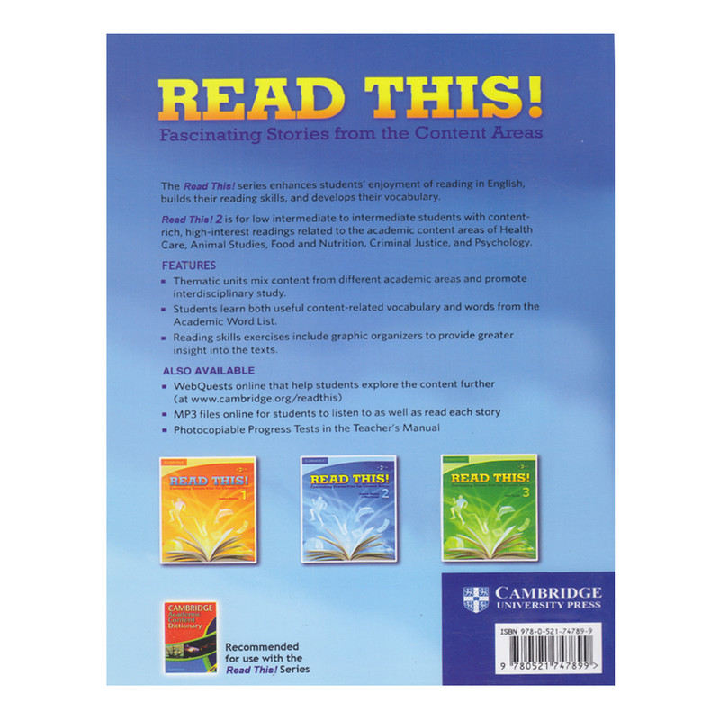 کتاب Read This 2 اثر Daphne Mackey And Alice Savage انتشارات اشتیاق نور