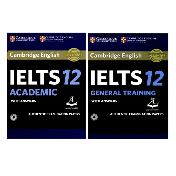 کتاب Cambridge English IELTS 12 اثر جمعی از نویسندگان انتشارات آرماندیس دو جلدی