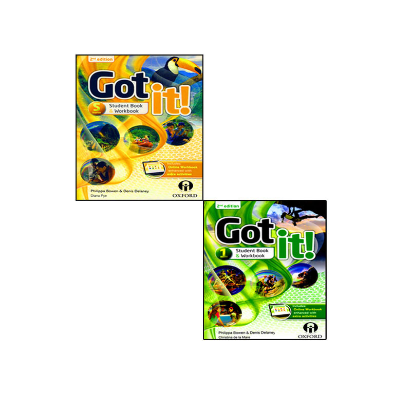 کتاب Got It 1 2nd Edition اثر جمعی از نویسندگان انتشارات الوندپویان 2 جلدی