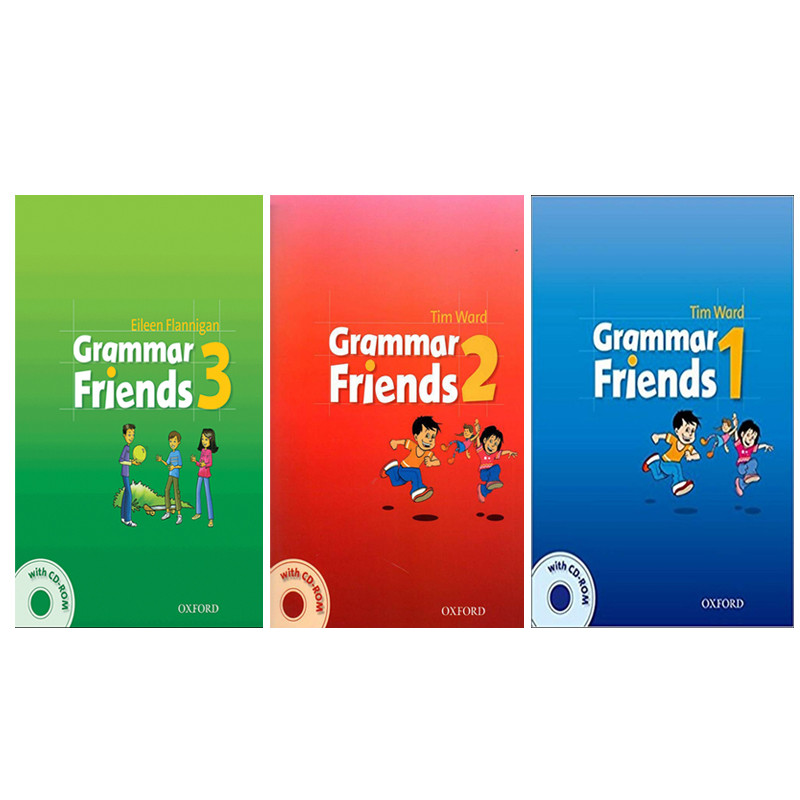کتاب Grammar Friends اثر Tim Ward And Eileen Flannigan انتشارات Oxford سه جلدی