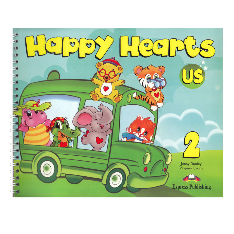 کتاب Happy Hearts 2 اثر Jenny Dooley and Virginia Evans انتشارات Express Publishing