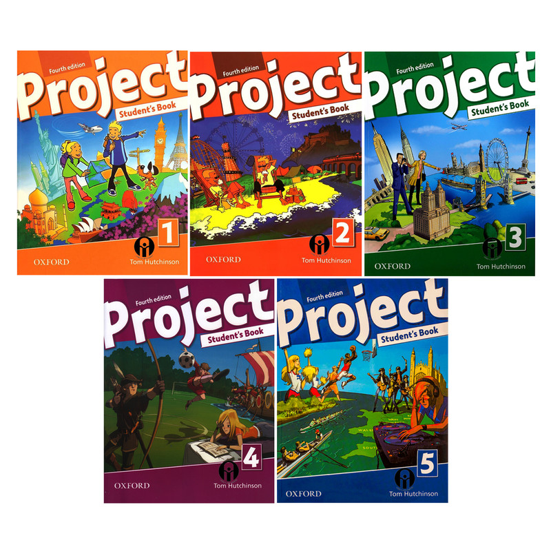 کتاب Project اثر Tom Hutchinson انتشارات الوندپویان پنج جلدی