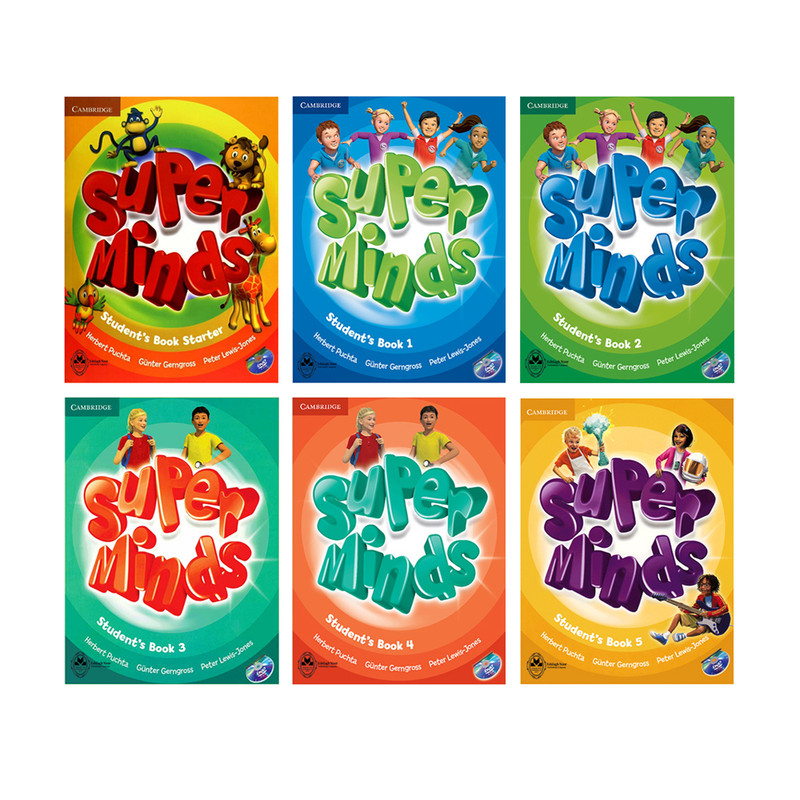 کتاب Superminds اثر جمعی از نویسندگان انتشارات اشتیاق نور 6 جلدی