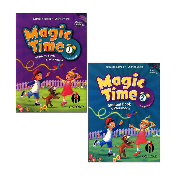 کتاب Magic Time اثر Kathleen Kampa And Charles Vilina انتشارات الوندپویان دو جلدی
