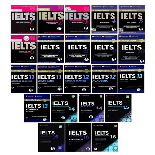 کتاب Cambridge IELTS اثر جمعی از نویسندگان انتشارات الوندپویان 22 جلدی