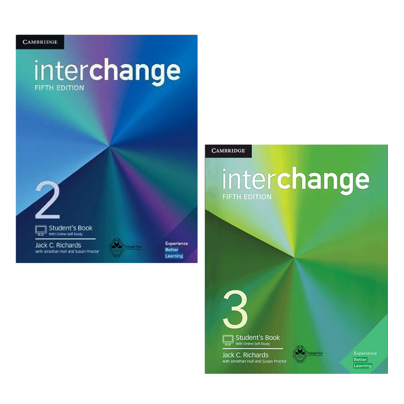 کتاب Interchange اثر جمعی از نویسندگان انتشارات اشتیاق نور جلد 2 و 3