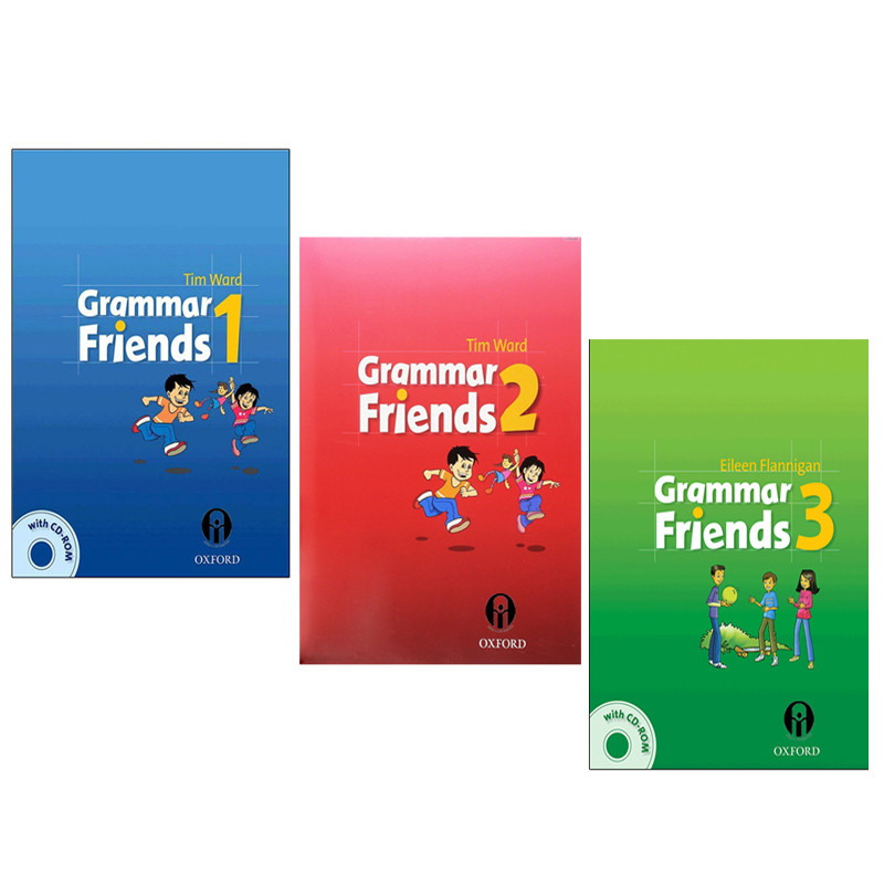 کتاب Grammar Friends اثر Tim Ward And Eileen Flannigan انتشارات الوندپویان جلد 1 تا 3